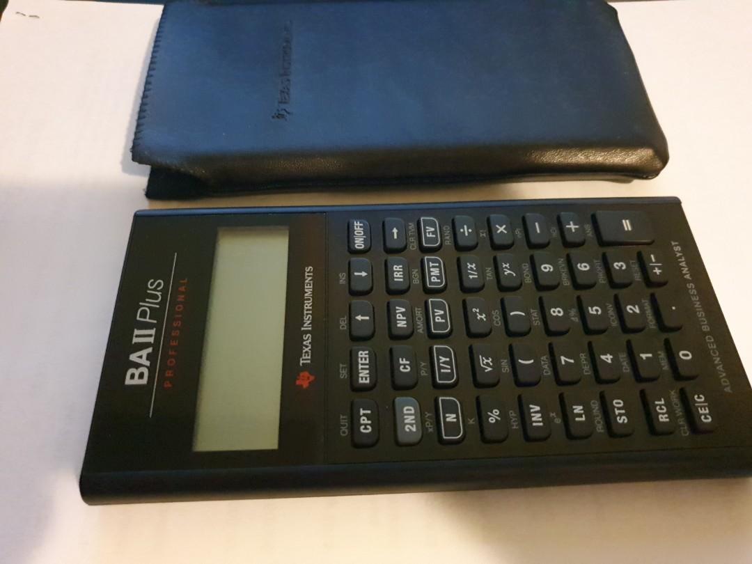 Advanced Calculator Functions using the TI BA11 Plus Calculator for the CFA® Exam