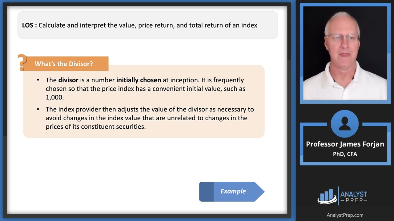 Types of Security Market Indices | CFA Level 1
