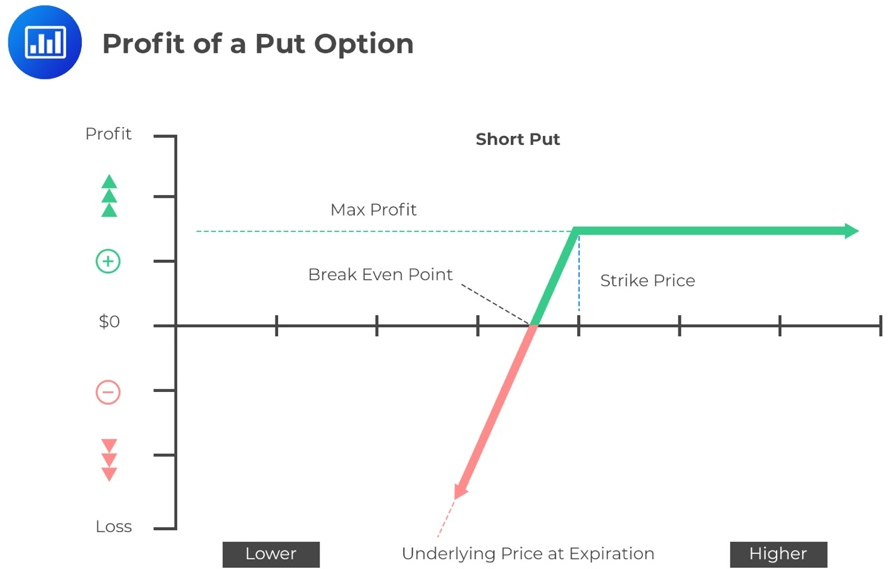 Determining the Value at Expiration and Profit from a Long or a Short Position in a Call or Put Option
