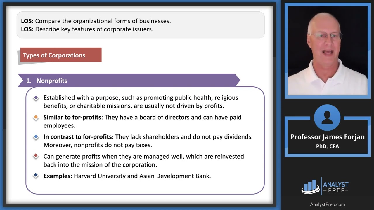 Public vs Private Corporate Issuers | CFA Level I