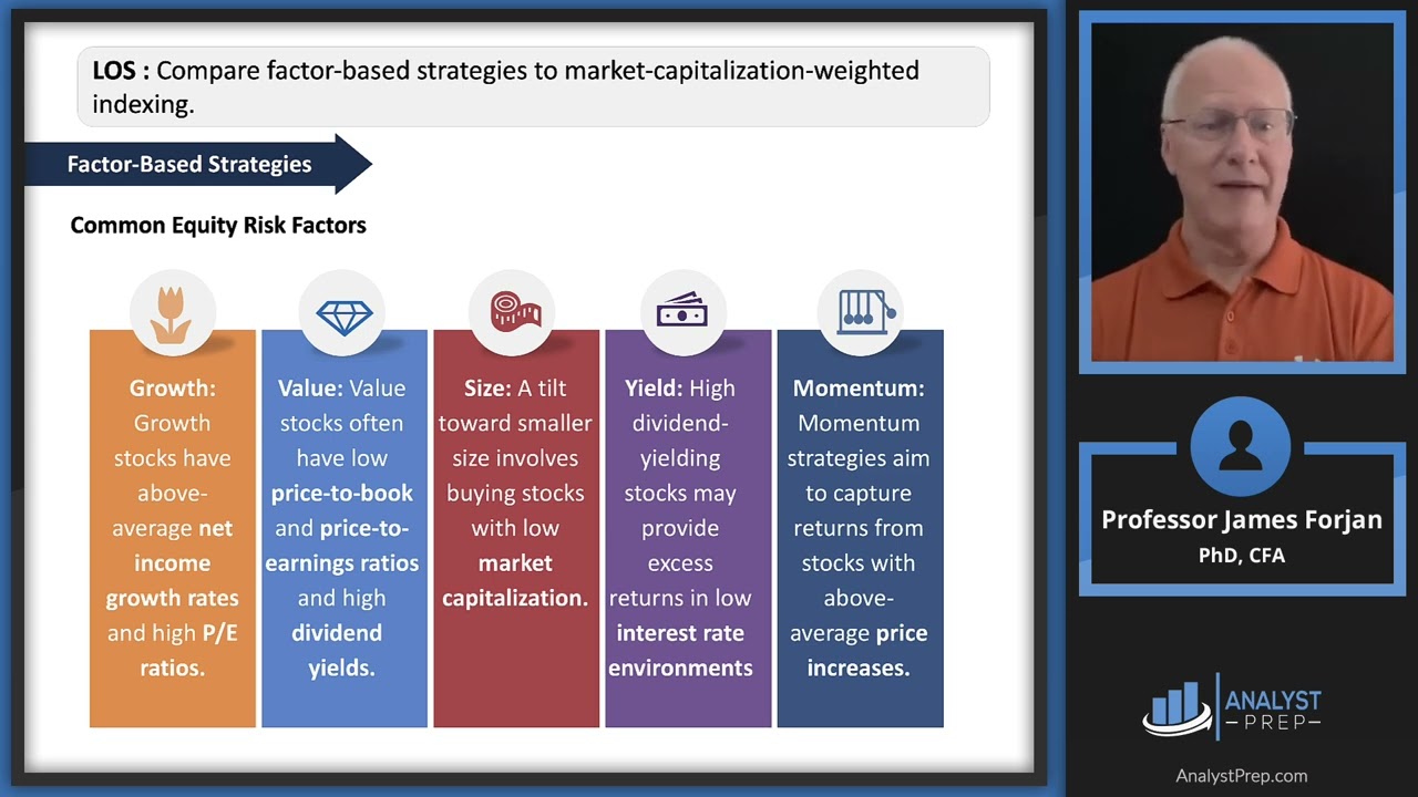 Equity Portfolios. - CFA, FRM, and Actuarial Exams Study Notes